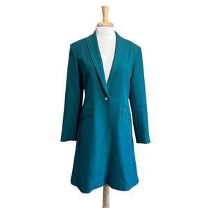 Vintage English Riding Habit 80s Equestrian Blazer Jacket Hunter Green 14R